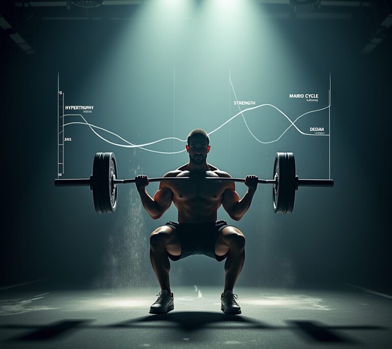 Calendar view of a structured 12-week training block